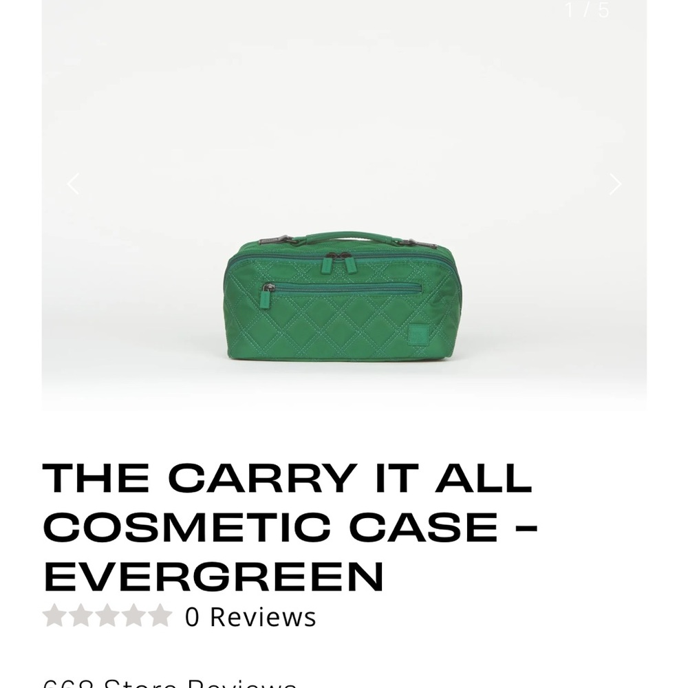 Evergreen Men's Toiletry Bag